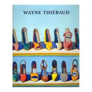 " Wayne Thiebaud : A Retrospective " First Edition Lithograph Print Large Hardcover Pop Art Exhibition Book