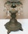 1910s 1915 Antique Bronze Art Nouveau German Crystal Prism Table Lamp For Sale - Image 5 of 13