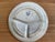 John Steventon England Transferware Asian Design Divider Plate - 1900's For Sale - Image 4 of 4