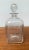Vintage Danish Glass Bottle With Engraving For Sale - Image 9 of 18