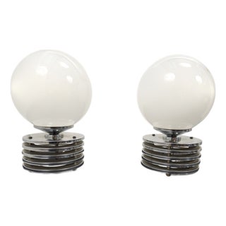 Vintage Space Age Table Lamps, 1970s, Set of 2 For Sale