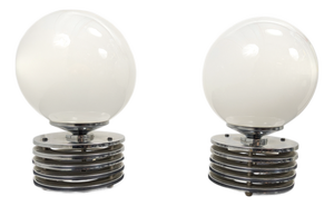 Vintage Space Age Table Lamps, 1970s, Set of 2