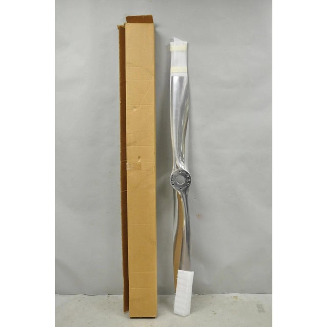 Sensenich Fixed Pitch Polished Aluminum 76" Decorative Propeller Blade "Not Airworthy" (A). Model number "M76EMMS-0-60"...