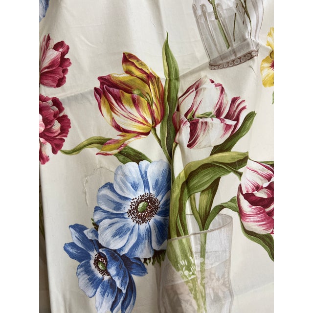 1990s 1990s Brunschwig & Fils Floral Print Fabric For Sale - Image 5 of 5