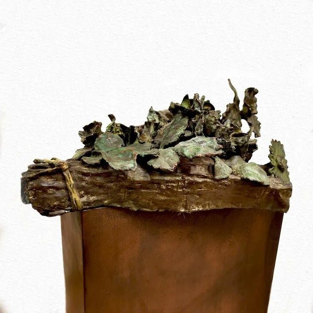 Bronze Sculpture Bouchet by Angelo Rinaldi For Sale - Image 4 of 18