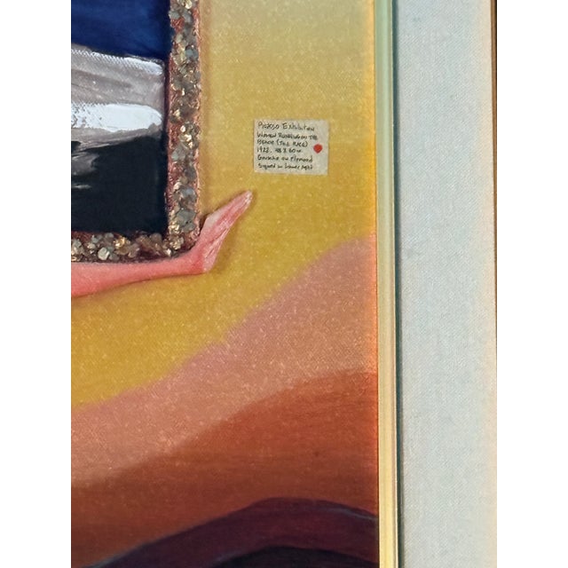 Wood Contemporary Glynn Marcus “Life Imitating Art (Picasso Painting)” Giclee on Canvas With Hand Embellishment and Bas Relief Signed For Sale - Image 7 of 11
