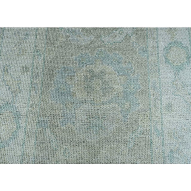Early 21st Century Turkish Oushak Rug 2'6" x 10'2" #19482 For Sale - Image 5 of 8