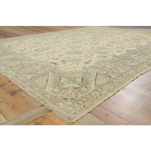 Vintage Turkish Sivas Rug - 9'11 X 13'02 For Sale - Image 9 of 11