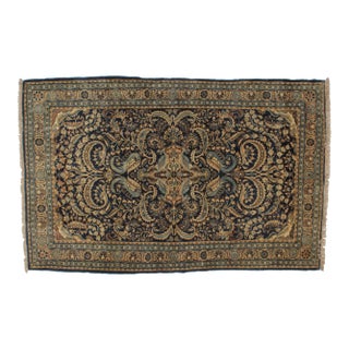1970s Vintage Persian Lillihan Rug- 5′3″ × 8′8″ For Sale