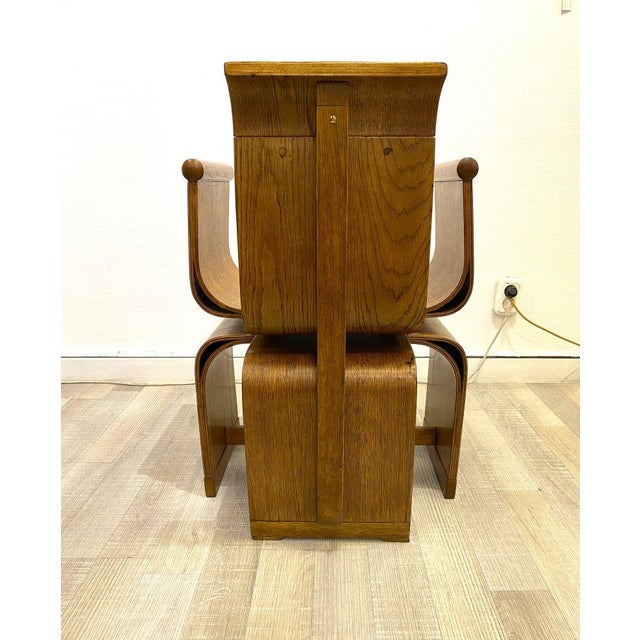 Set of Tulip Chairs in Bentwood, 1950 For Sale - Image 13 of 17