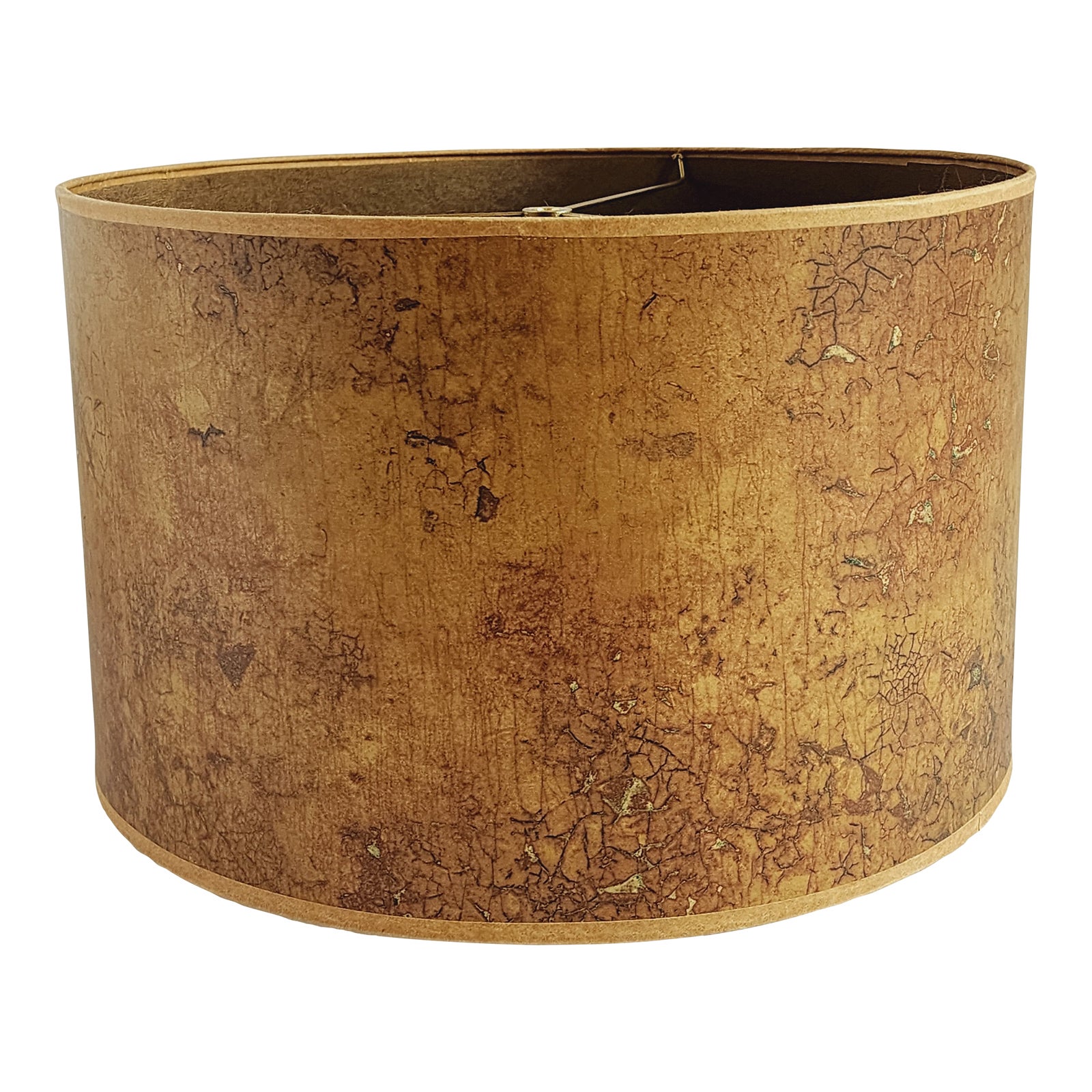 Faux Wood Parchment Drum Lamp Shade Chairish