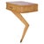 Italian Wall-Mounted Nightstand with Pink Glass Top, 1950s For Sale - Image 11 of 12