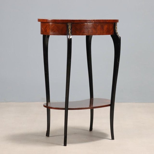 Brown French Bean-Shaped Table, 1800s For Sale - Image 8 of 9