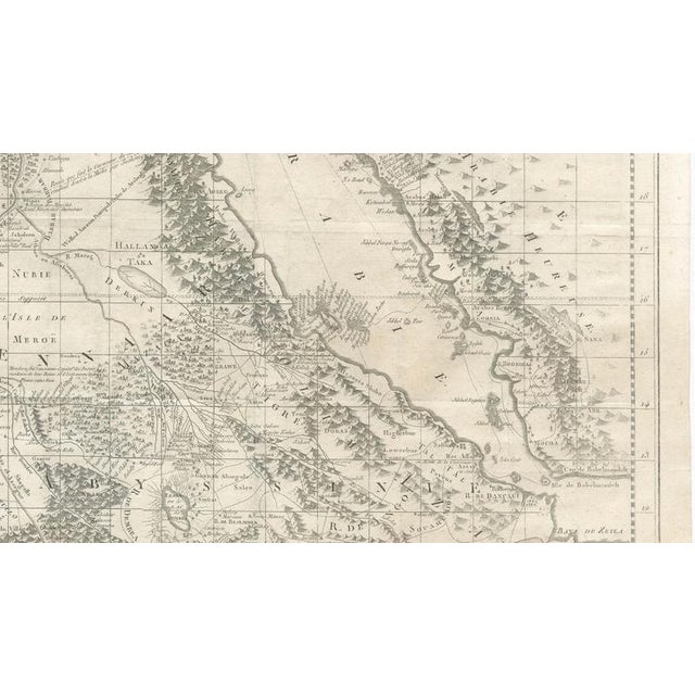 Antique Map of James Bruce's Journey to the Source of the Nile, 1790 For Sale - Image 12 of 13
