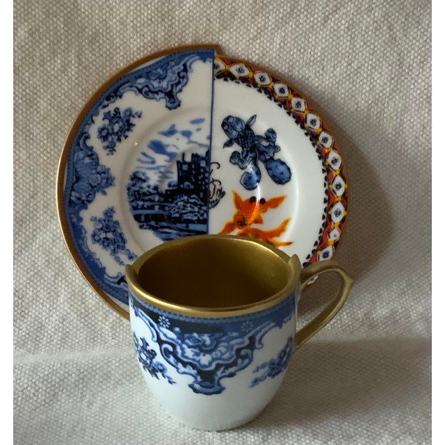 Pair of Güral Fine Bone China Cups & Saucers - After Home Apollo Series For Sale - Image 15 of 17