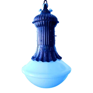 Late 19th Century Adams Bagnall Street Pendant With Schoolhouse Shade