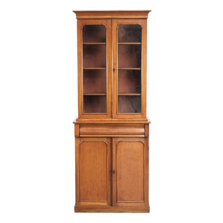 Antique 19th Century English Bookcase For Sale