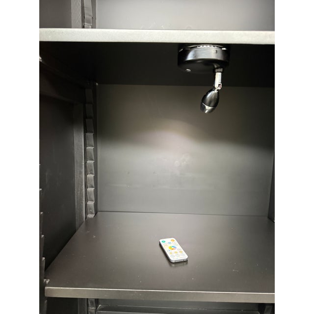 Jameson Small Cabinet With Interior Lights For Sale - Image 9 of 12