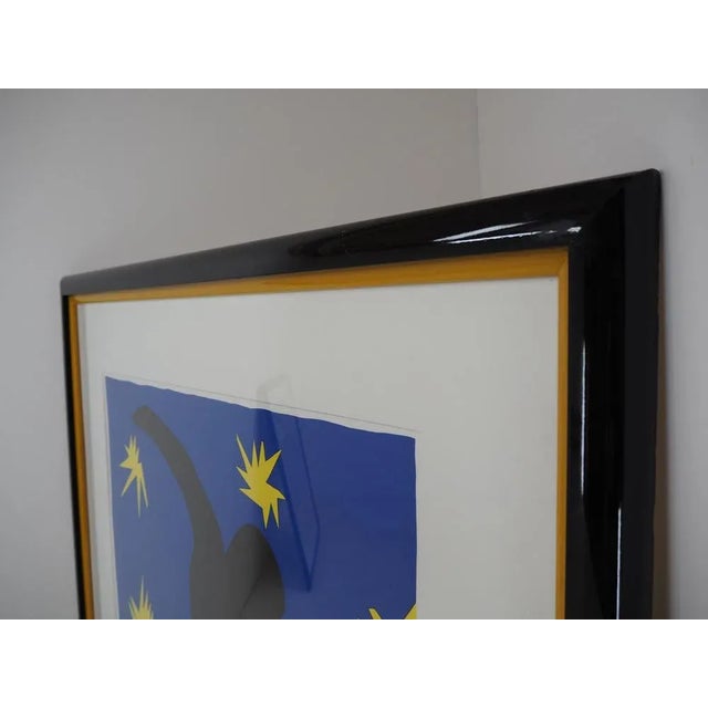 Vintage Abstract Poster Icarus by Henri Matisse, 1990s For Sale - Image 8 of 11