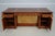 Traditional Francesco Molon Leather Top Walnut Executive Desk For Sale - Image 3 of 18