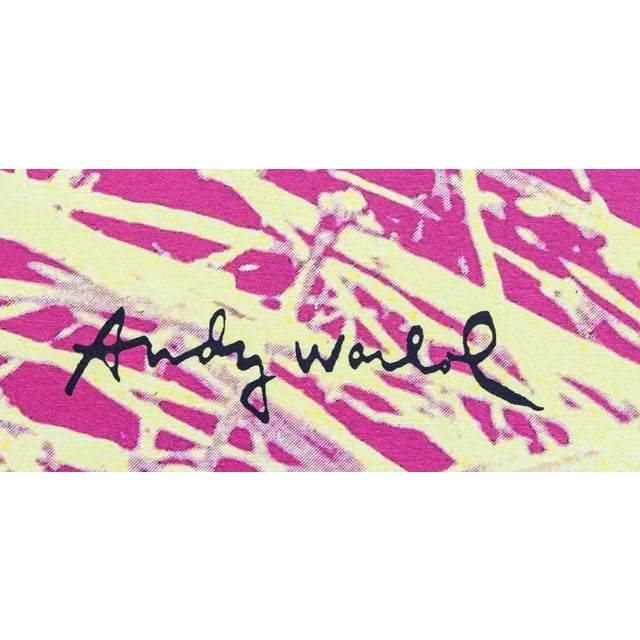 1986 Carnegie Museum of Art After Andy Warhol "Butterfly" Lithograph Portrait signed numbered print, stamp authenticated...