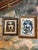 1970s Pair of unusual miniature Peter Keil Abstract Paintings. Each is comprised of oil on board depicting an abstract...