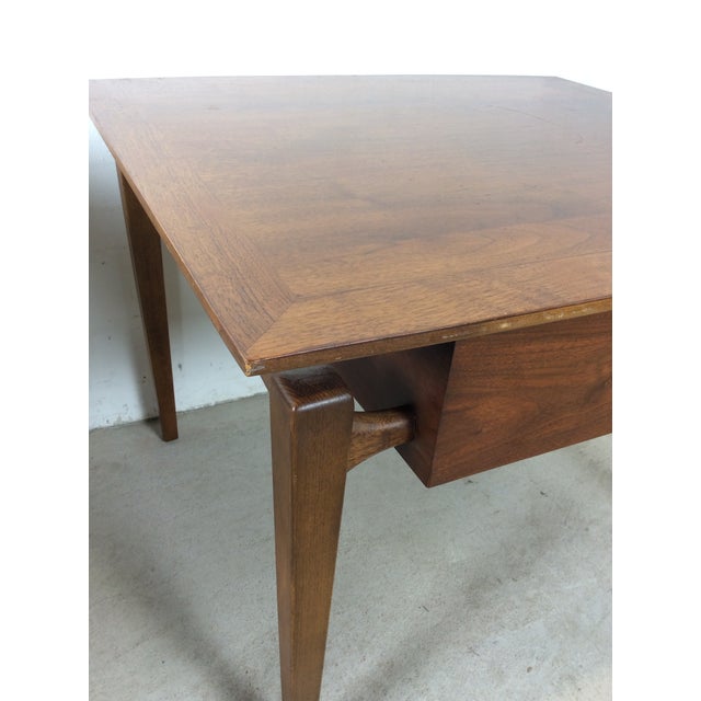 Pair of Mid Century Modern End Tables With Drawer by Lane Furniture For Sale - Image 16 of 18