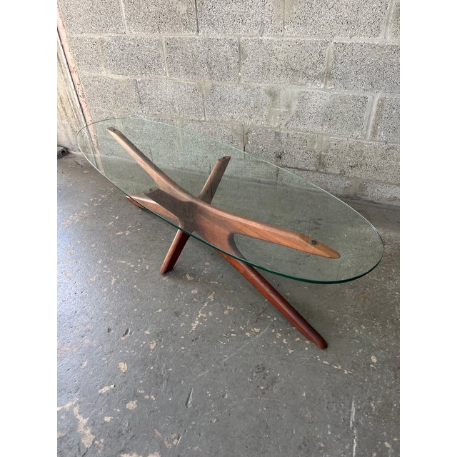 Adrian Pearsall Mid-Century Modern "Jacks" Coffee Table by Adrian Pearsall. Circa 1960s For Sale - Image 4 of 18