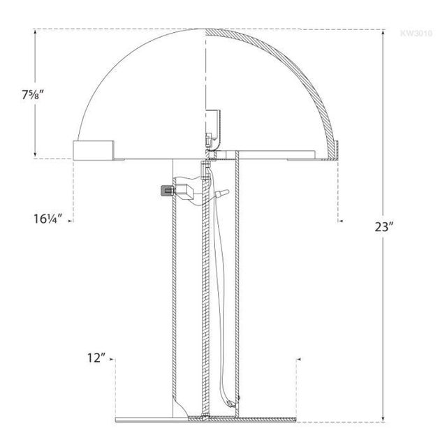 Modern Kelly Wearstler for Visual Comfort Signature Melange Table Lamp in Antique-Burnished Brass with Alabaster For Sale - Image 3 of 3
