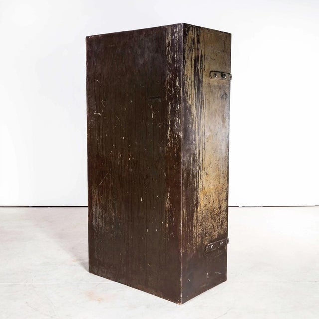 English Industrial Strong Locker, 1920s For Sale - Image 14 of 15