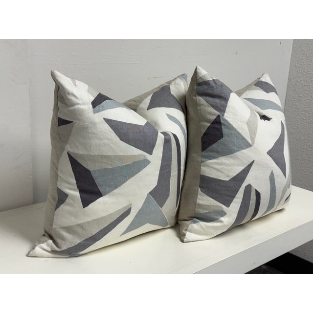 Modern Thom Filicia for Eastern Accents Sconset Decorative Pillows, Pair For Sale - Image 3 of 12