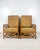 1970s Vintage Rattan Chinese Chippendale Lounge Chairs- A Pair For Sale - Image 5 of 12