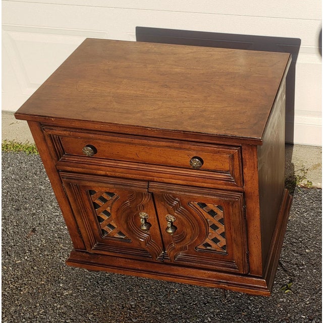 Danker 1960 Vintage Walnut Nightstand For Sale In Washington DC - Image 6 of 8