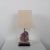 Belgian Amethyst Table Lamp, 1970s For Sale - Image 12 of 13