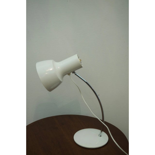 White Table Lamp by Josef Hurka for Napako For Sale - Image 6 of 8