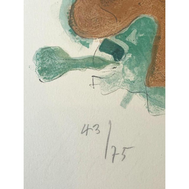 Georges Braque, La Fôret Love Letter, 1963, Lithograph For Sale - Image 4 of 6