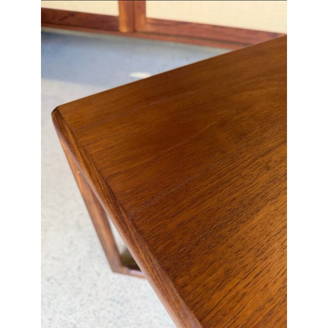 Mid-Century Modern Danish Teak Side Table from Domino Møbler, 1960s For Sale - Image 11 of 17