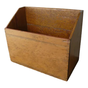 Antique Handmade Pine Fire Box