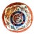 Mid 20th Century Japanese Imari Style Dragon & Phoenix Porcelain Bowl With Gilt Decoration For Sale