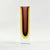 Stunning mid-century modern sommerso glass vase designed by Flavio Poli for Alessandro Mandruzzato (Murano, Italy,...