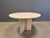 Round Italian Travertine Dining Table 1970s For Sale - Image 6 of 13