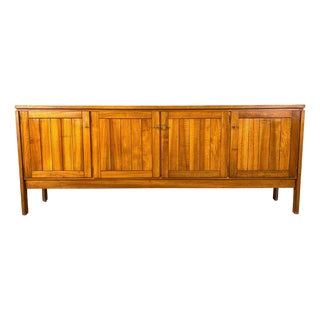 Vintage Oak Sideboard attributed to Van Den Berghe Pauvers, 1970s For Sale