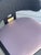 Conan Wood Dining Armchair Chair in Mauve and Black For Sale - Image 4 of 6