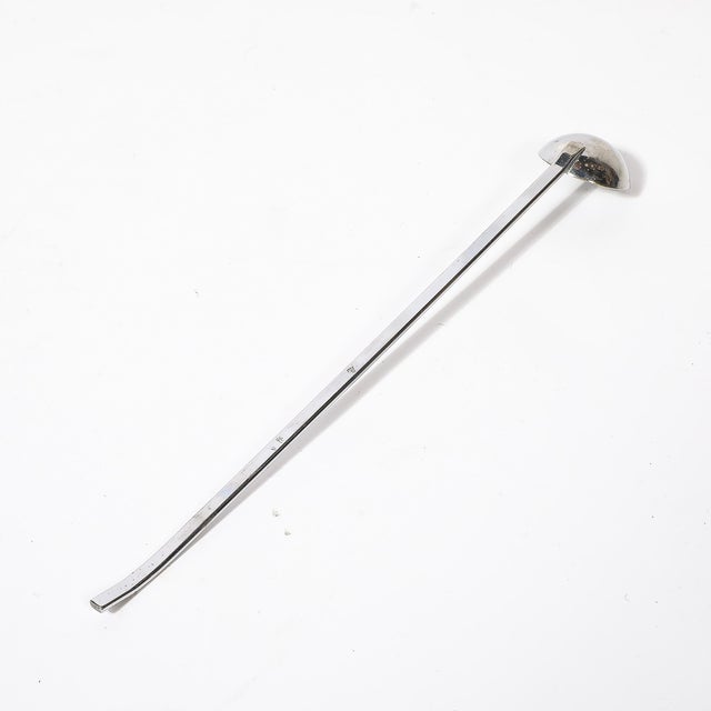 1930s Art Deco "Viking" Chrome Cocktail Pitcher by Walter Von Nessen for Chase For Sale - Image 14 of 14