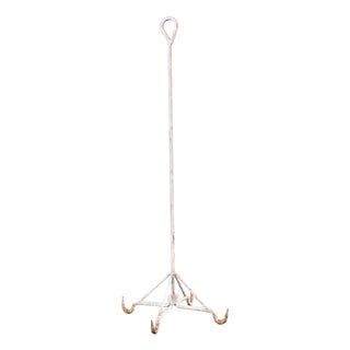 Forged Cornish Butchers Hanging Hook Cluster, 1930s For Sale
