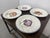 Coastal Este Ceramiche for Gump's Coastal Plates, Set of Four For Sale - Image 3 of 12