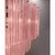 Mazzega Murano Contemporary Murano Glass Sputnik Chandelier, Mazzega Venini Barovier Style in Pink Strip Color For Sale - Image 4 of 7