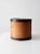 This is a vintage wooden cheese box dated 1953. The bentwood box features metal band framing at the base and lid. Black...