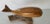 1980s Vintage Hand-Carved Wood Whale Sculpture For Sale - Image 4 of 11