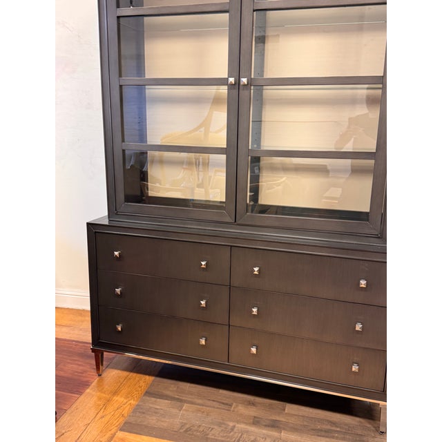 Swaim China Display Cabinet For Sale In San Francisco - Image 6 of 12